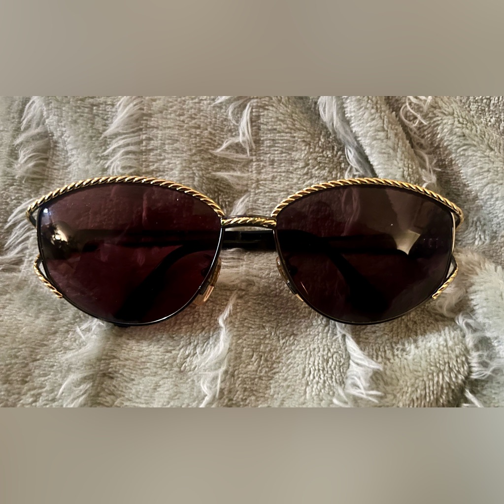 Vintage Rare Fendi Sunglass Sl 7022 Shades Italy Unique Collectors Sunglasses